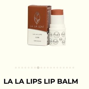 La La Lips Hemp Lip Balm in Cutie